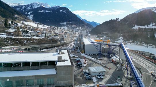 Baustelle Gotthard-Süd