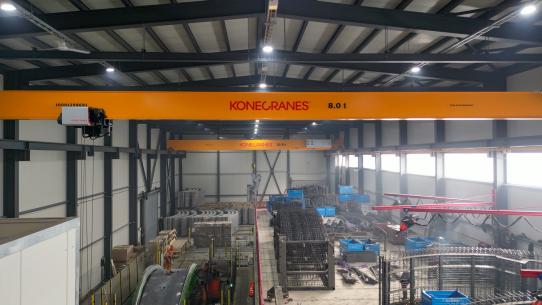 Produktion Tübbinge (Aussenschalen für Tunnel)