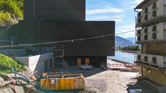 Druckleitung Zugangsstollen