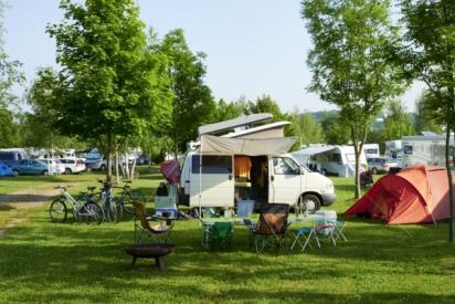 Abbildung eines Campingplatzes